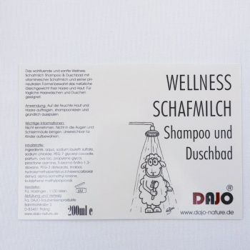 DAJO Wellness SCHAFMILCH Duschbad 200ml